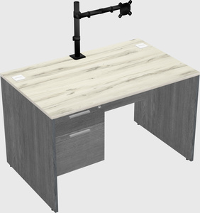 Rectangular desk