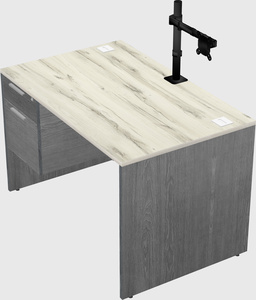 Rectangular desk