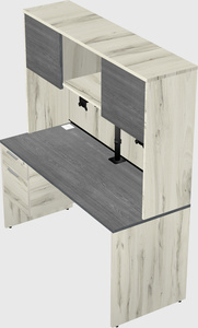 Rectangular desk