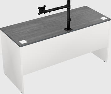 Rectangular desk