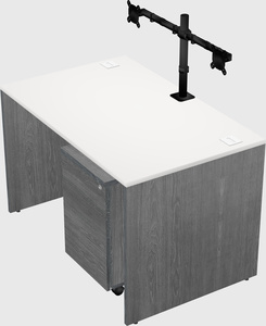 Rectangular desk