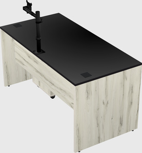 Rectangular desk