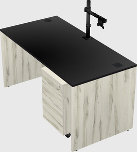 Rectangular desk