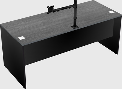 Rectangular desk