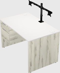 Rectangular desk