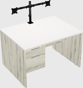 Rectangular desk