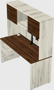 Rectangular desk