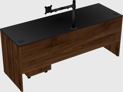 Rectangular desk