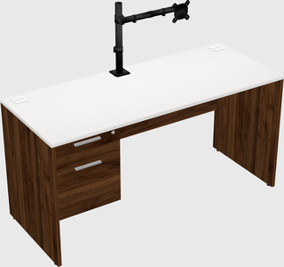 Rectangular desk