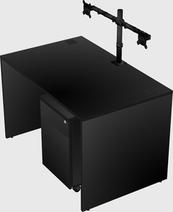 Rectangular desk