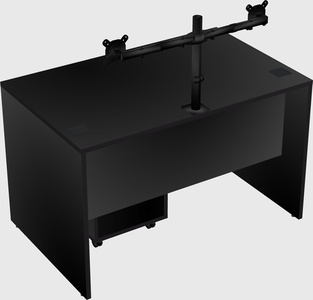 Rectangular desk