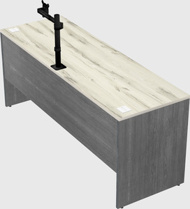 Rectangular desk
