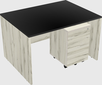 Rectangular desk