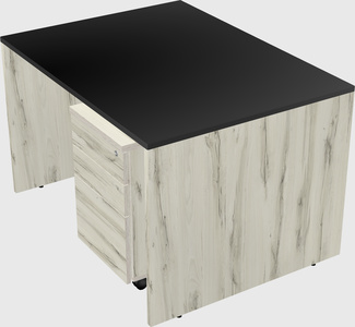 Rectangular desk