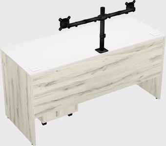 Rectangular desk