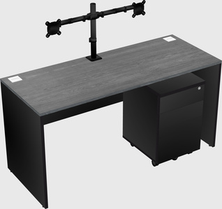 Rectangular desk