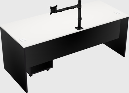 Rectangular desk
