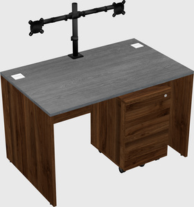 Rectangular desk