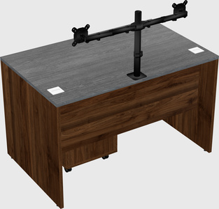 Rectangular desk