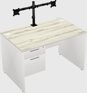Rectangular desk
