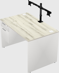 Rectangular desk