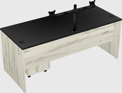 Rectangular desk