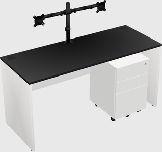 Rectangular desk