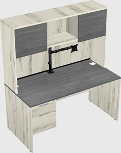 Rectangular desk