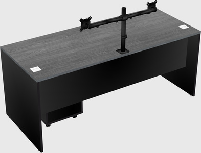 Rectangular desk