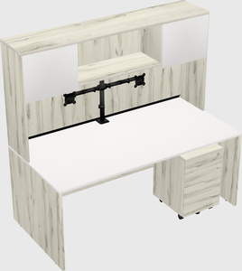 Rectangular desk