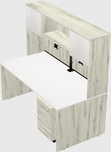 Rectangular desk