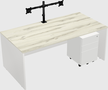 Rectangular desk