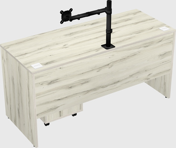 Rectangular desk