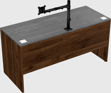 Rectangular desk