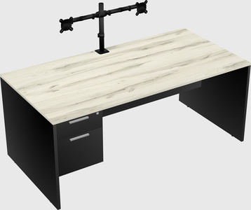 Rectangular desk
