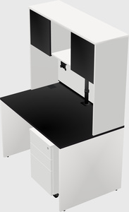Rectangular desk