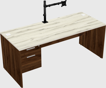 Rectangular desk