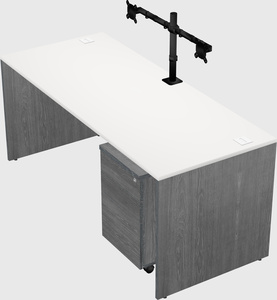 Rectangular desk