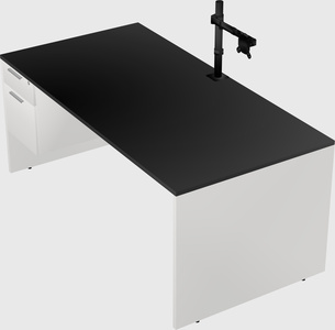 Rectangular desk