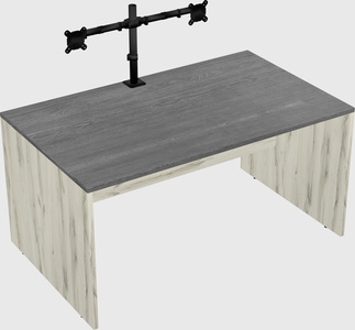Rectangular desk