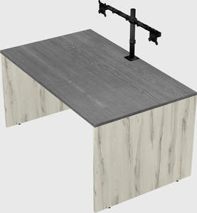 Rectangular desk