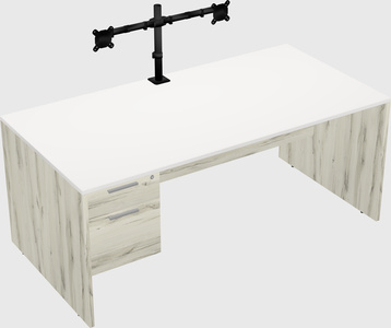 Rectangular desk