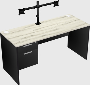Rectangular desk