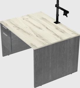 Rectangular desk