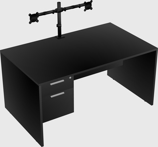 Rectangular desk