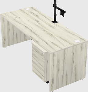 Rectangular desk