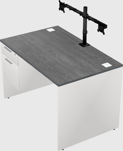 Rectangular desk