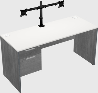 Rectangular desk