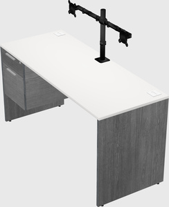 Rectangular desk