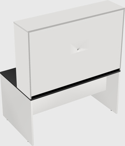 Rectangular desk